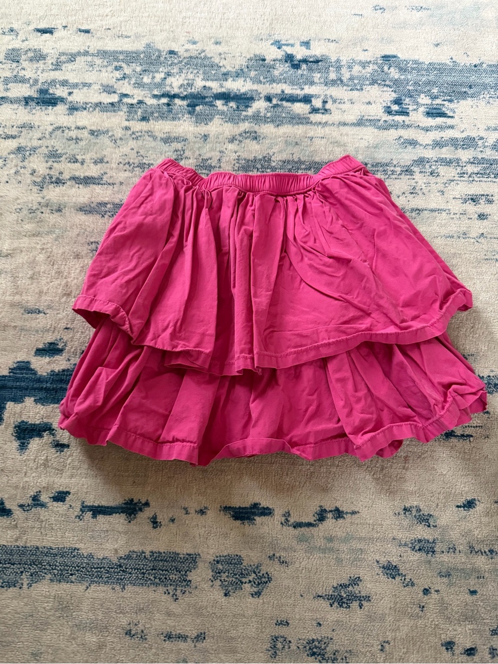 Hanna Andersson Ruffle Tiered Skirt Size 8